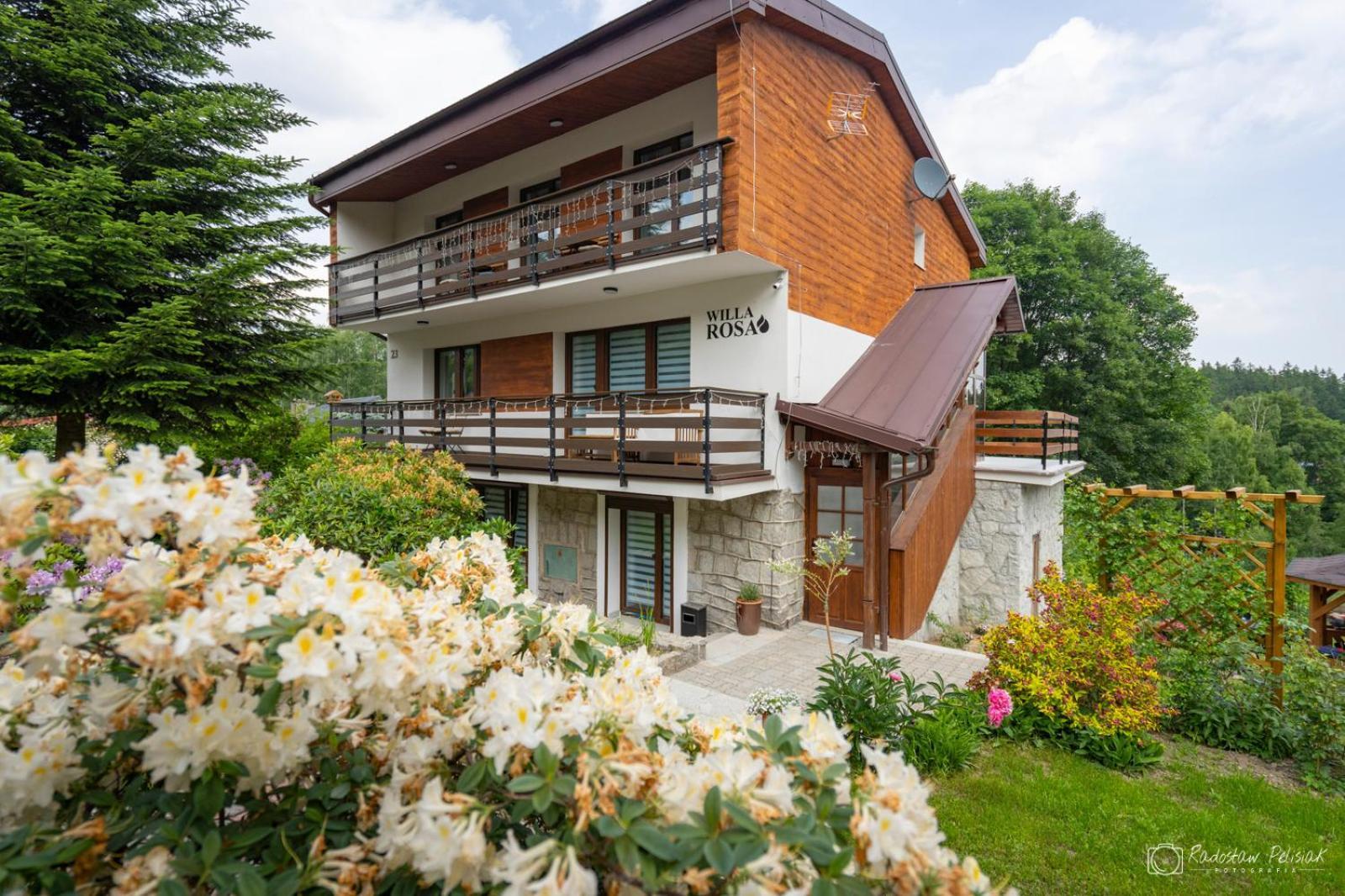 Willa Rosa-Apartamenty Z Prywatna Sauna Szklarska Poreba Dış mekan fotoğraf